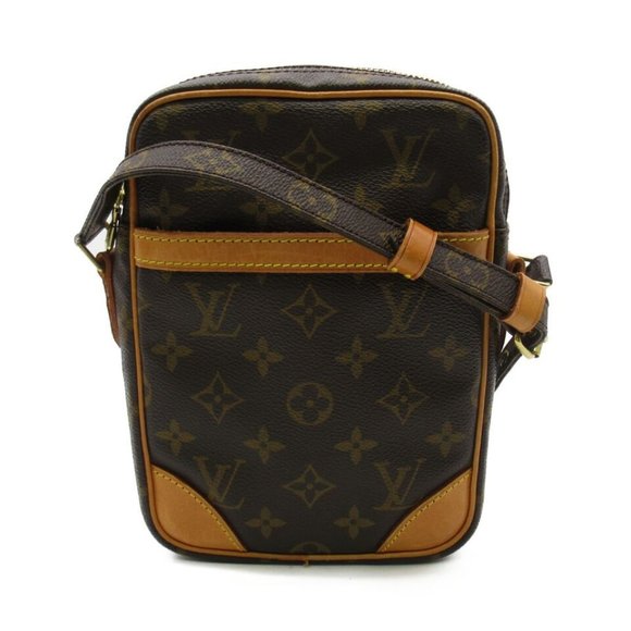 LOUIS VUITTON Danube shoulder crossbody bag Monogram Used LV - Picture 1 of 11